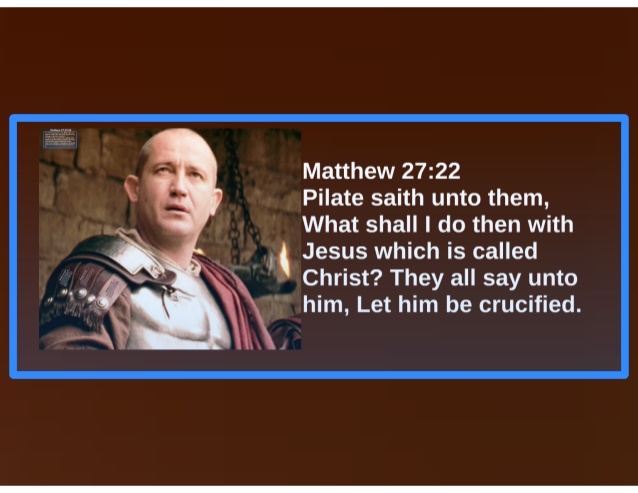 Matthew 27 22